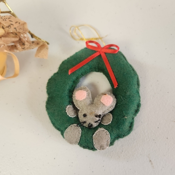 Lot of Vintage Christmas Tree Ornaments 60s 70s 80s 90s Kitsch Birds Geese Santa - Picture 10 of 13